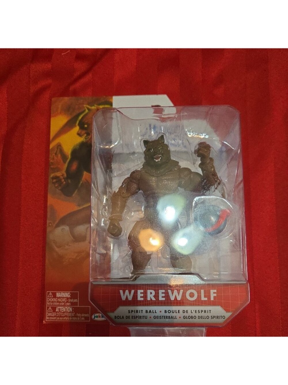 Jakks Altered Beast Werewolf Action Figure with Spirit Ball Sega